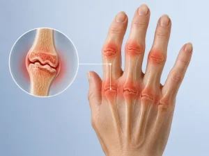 آرتروز انگشتان و تغییر شکل مفاصل دست