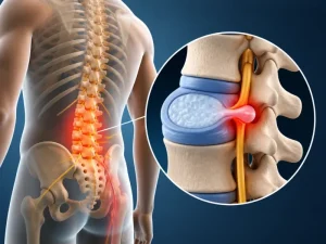 بیرون زدگی دیسک کمر و درد ناحیه پایین کمر